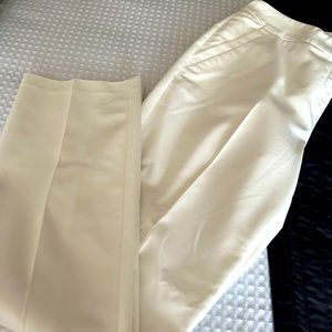 Women’s Chico’s Pants - White size 1 slim straight cut